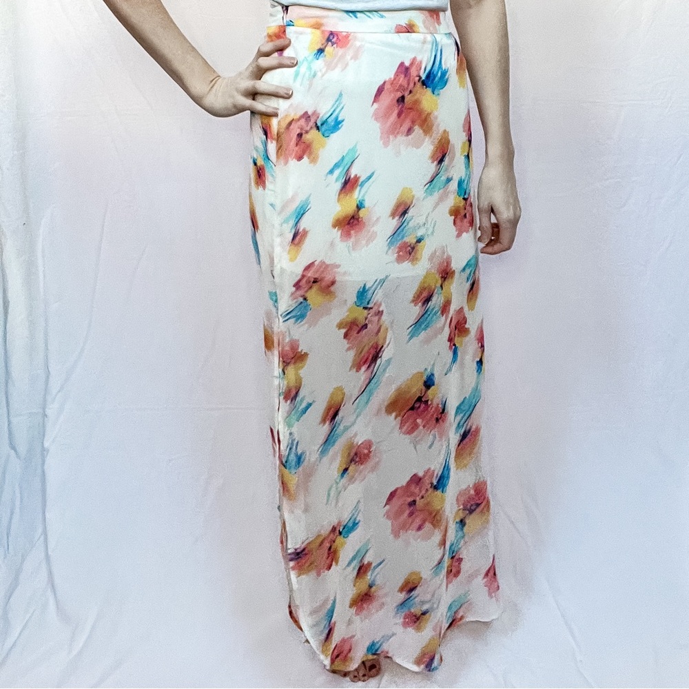Flower floral skirt